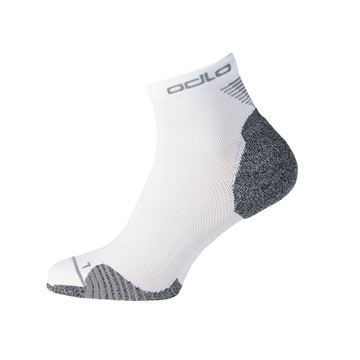 ODLO Socks quarter CERAMICOOL RUN white