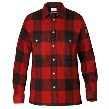 Fjällräven Canada Shirt M red skjorte jakke