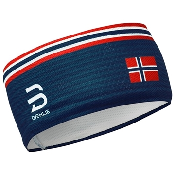 Dæhlie Headband Mesh Norwegian Flag pannebånd