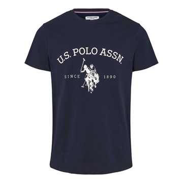 U.S Polo ASSN T-shirt Archibald Dark Sapphire bomullstrøye