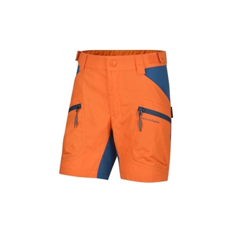 Jotunheim Fossberg shorts jr Orange Ochre/Blue Sapphire turshorts med stretch