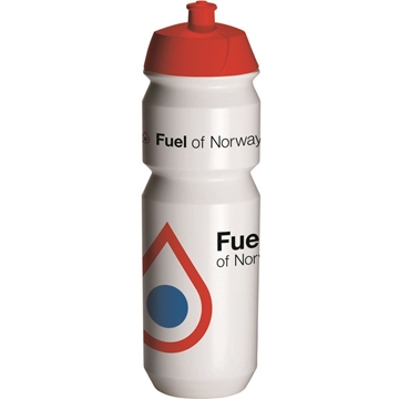 Fuel of Norway Drikkeflaske 0.7 L rød kork vannflaske