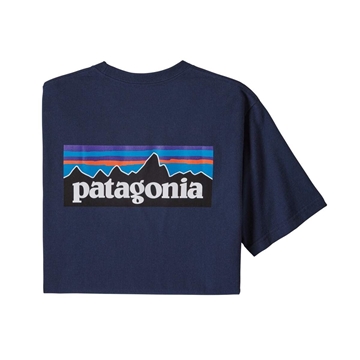 Patagonia M's P-6 Logo Responsibili-Tee classic navy