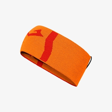 Norrøna /29 Mega Logo Headband Orange hodeplagg