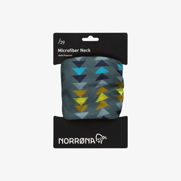 norrøna /29 microfiber neck North Atlantic/Tourmaline hals